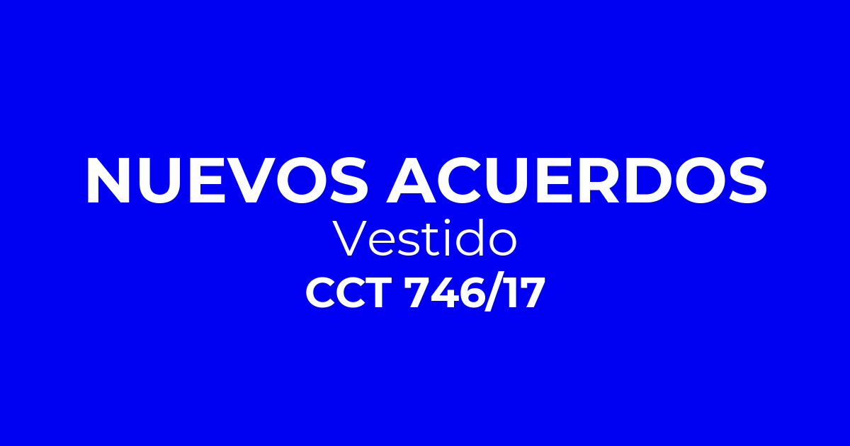 CONVENIO VESTIDO Octubre 2025/Enero 2026